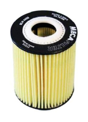 Фильтр масла MECAFILTER ELH4422 OEM Opel WL7458/OX355/3D