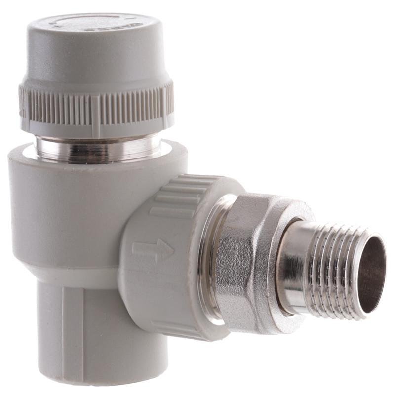 Кран термостатический угловой KOER K0149.PRO PPR 20x1/2" (KP0189)