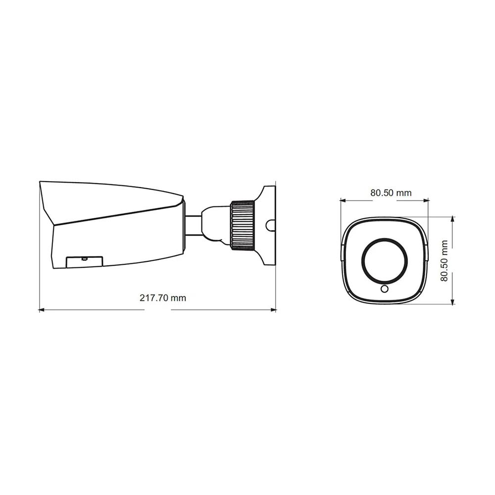 Камера видеонаблюдения TVT TD-9442S3 4 Mp f=2,8-12 мм White (77-00176) - фото 4