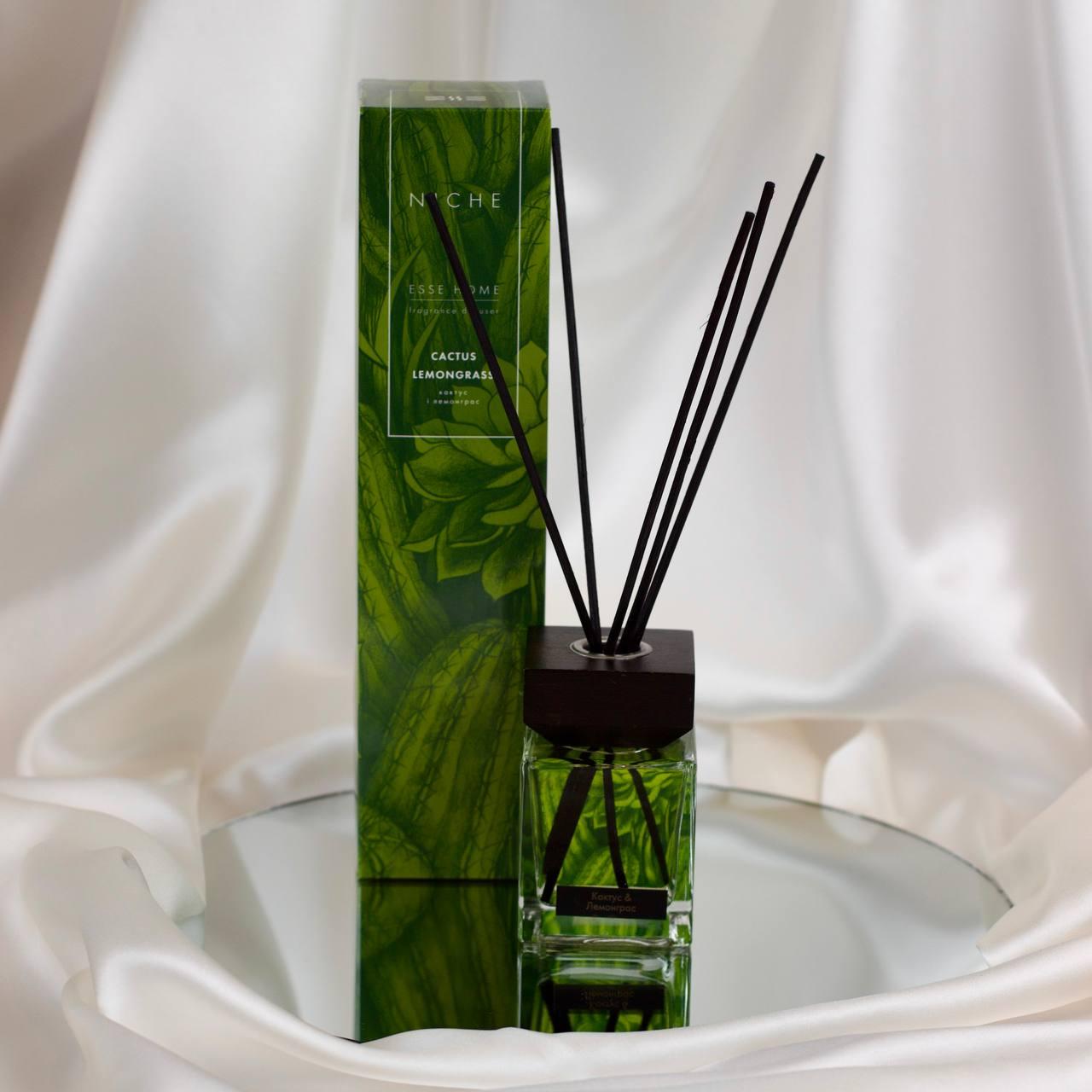 Аромадиффузор Esse для дома Home Niche Кактус и Лемонграс 100 мл (2192087138) - фото 2 Аромадиффузор Esse для дома Home Niche Кактус и Лемонграс 100 мл (2192087138) - фото 2
