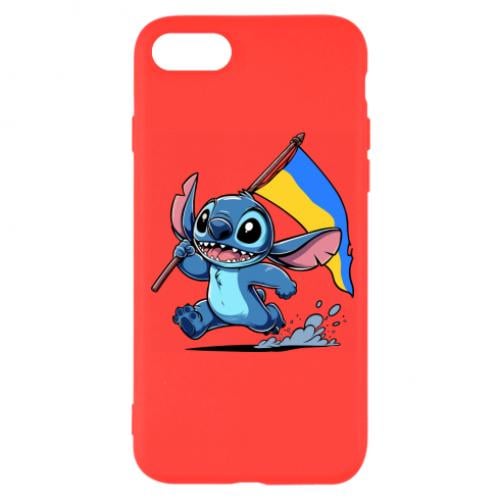 Чохол для iPhone 8 Стіч з українським прапором