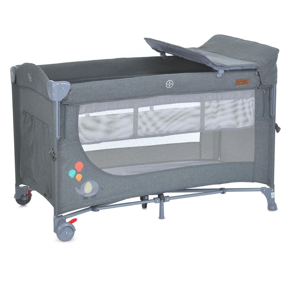 Манеж для младенцев ME 1098 UNITY+ 2 уровня/чехол/пеленатор/кольца/карман Gray (27352782) - фото 14 Манеж для младенцев ME 1098 UNITY+ 2 уровня/чехол/пеленатор/кольца/карман Gray (27352782) - фото 14