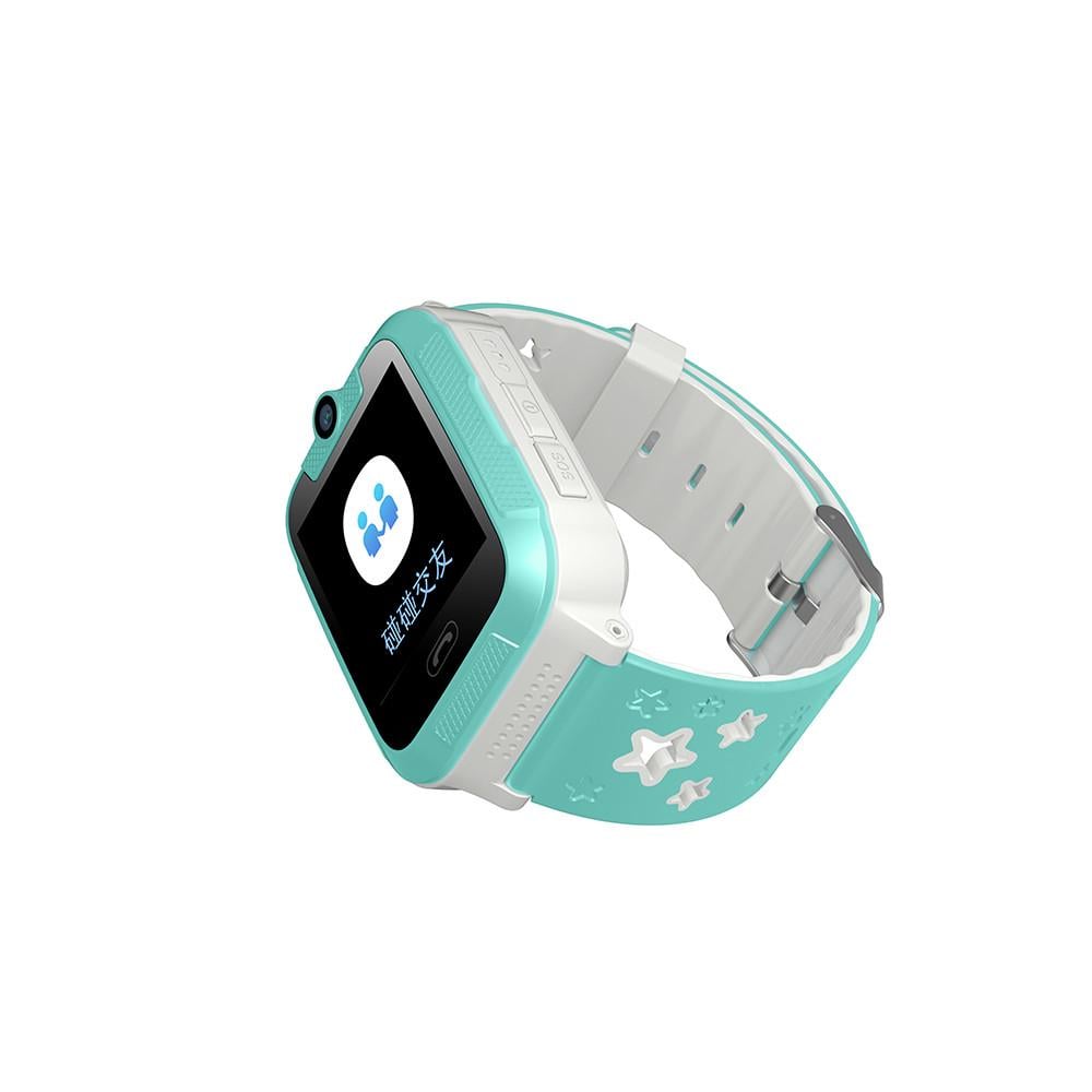 Детские смарт-часы SUNROZ Q76 с GPS 3G 1,4" Зеленый (SUN0610)