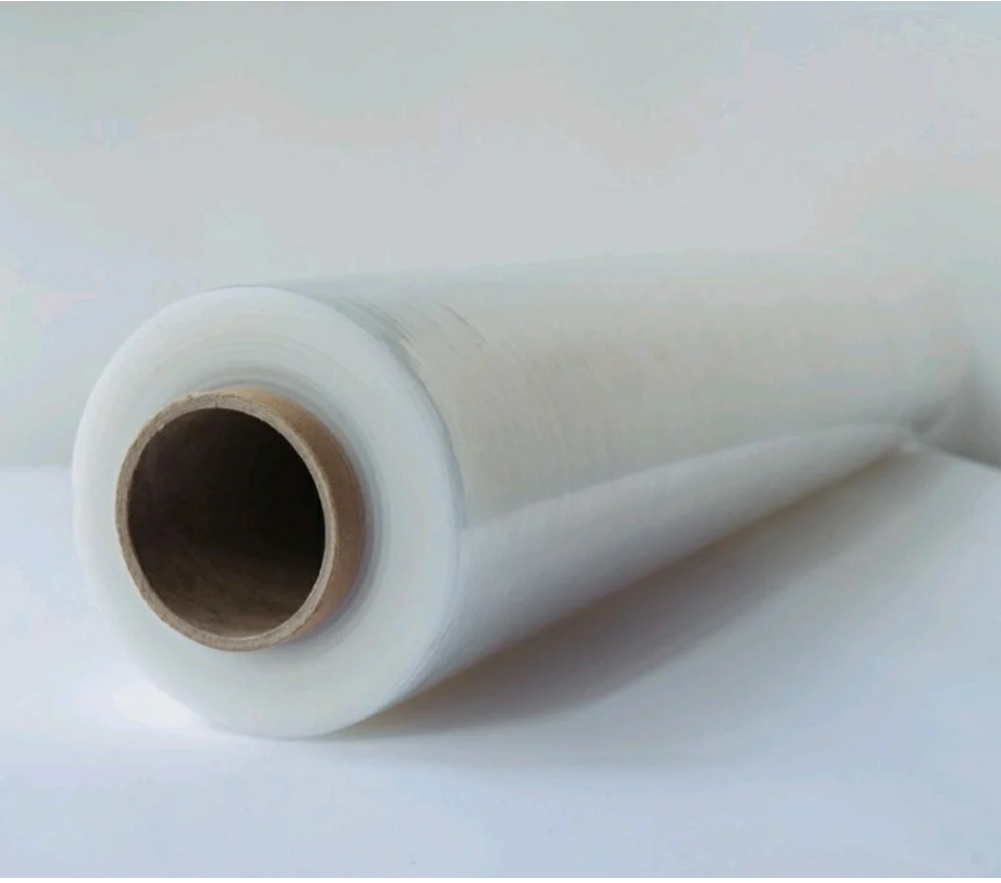 Стретч пленка первичная 50 см х 350 м 17 мкр 3 кг Прозрачный Стретч пленка первичная 50 см х 350 м 17 мкр 3 кг Прозрачный