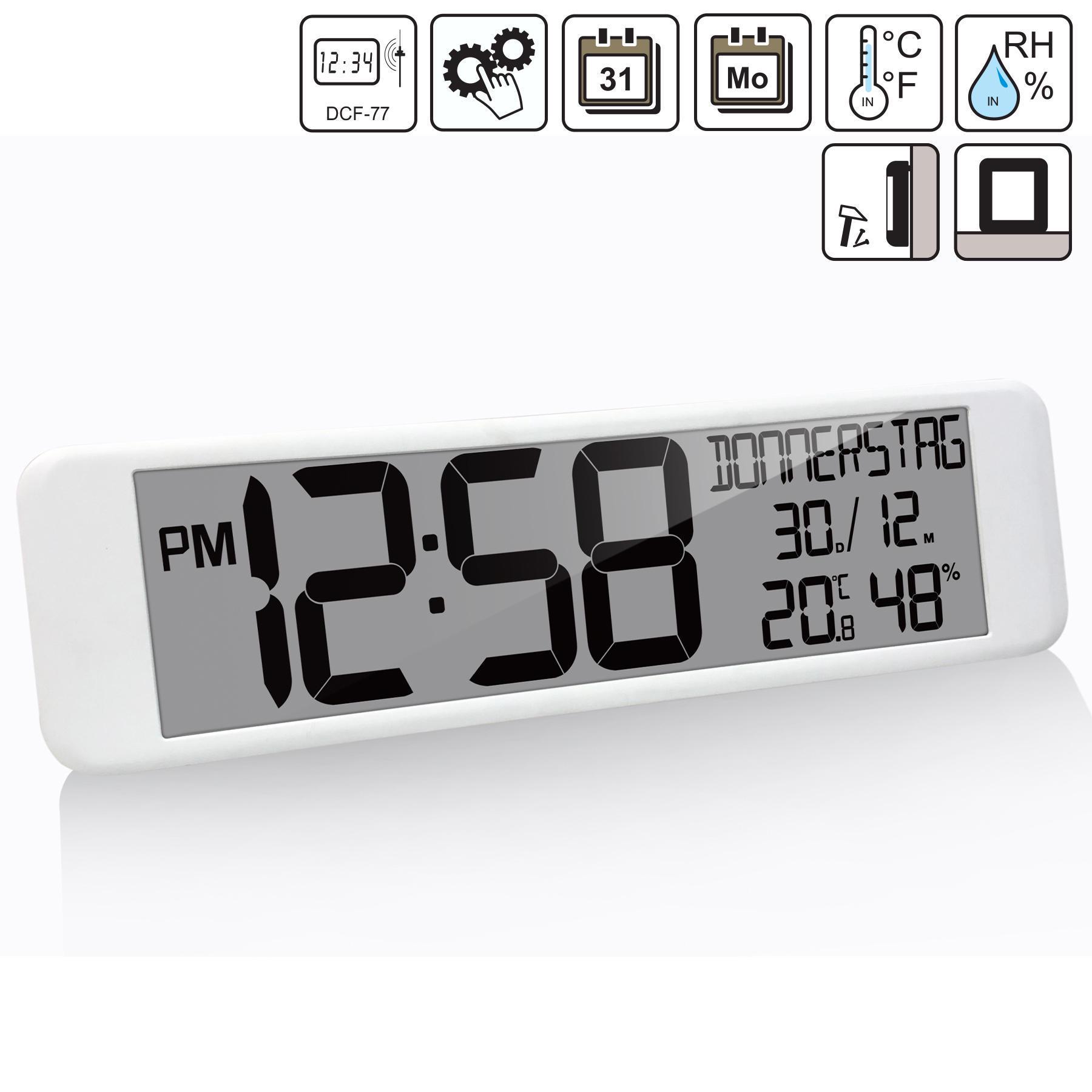 Годинник настінний Technoline WS8120 White (WS8120) - фото 4 Годинник настінний Technoline WS8120 White (WS8120) - фото 4