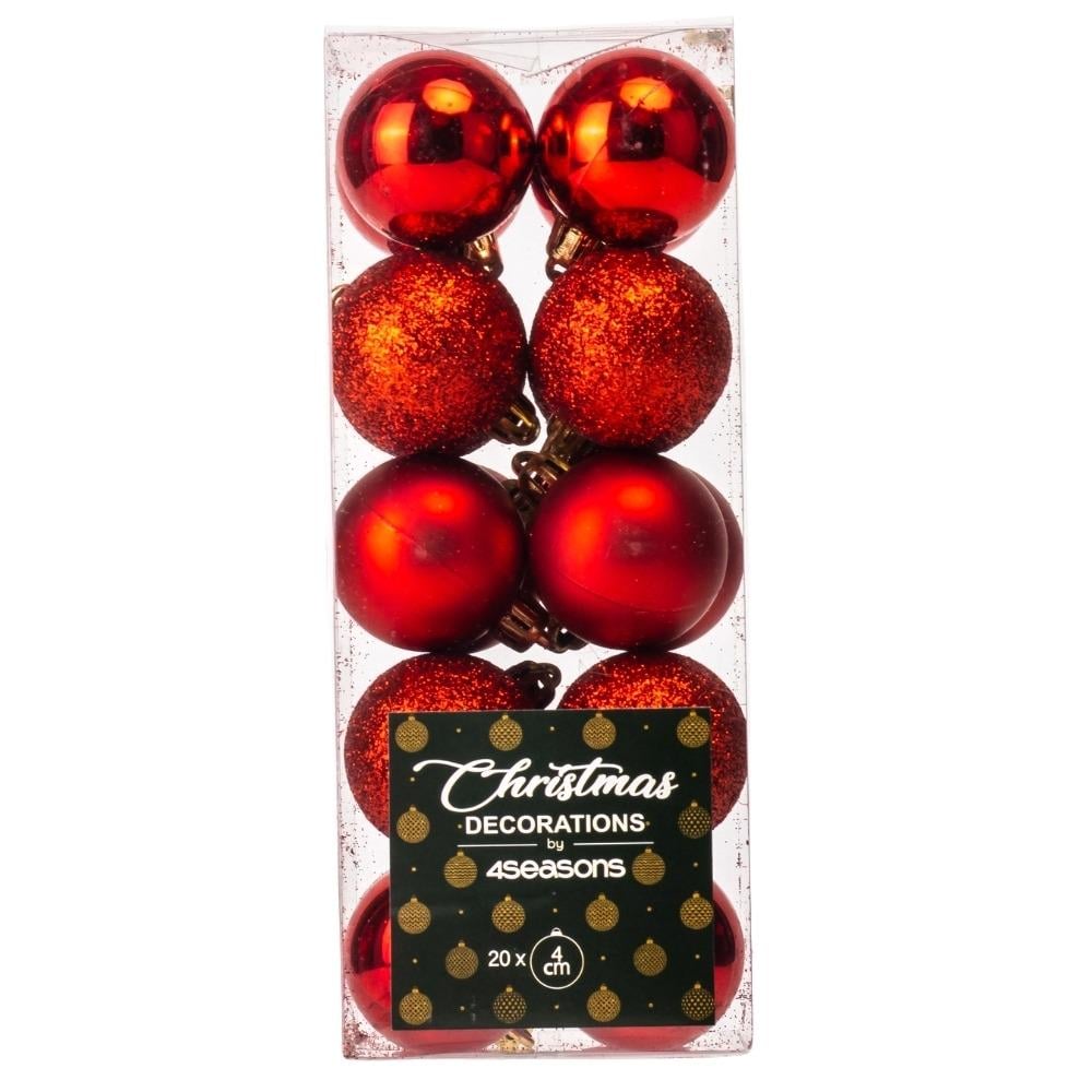 Набір куль Час свята 4 см 20 шт. (6025-001)