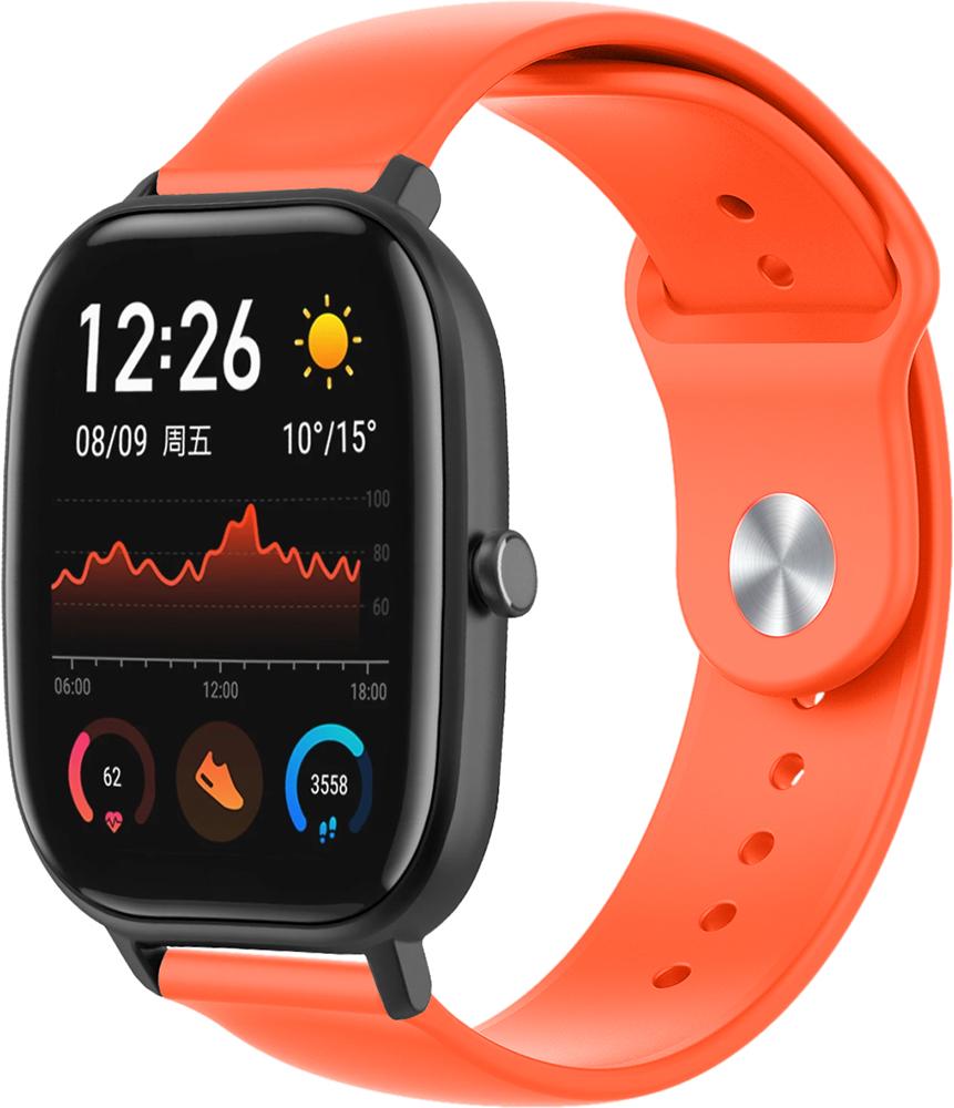 Ремінець Base для Amazfit GTS 20 мм Orange (18948) - фото 1 Ремінець Base для Amazfit GTS 20 мм Orange (18948) - фото 1