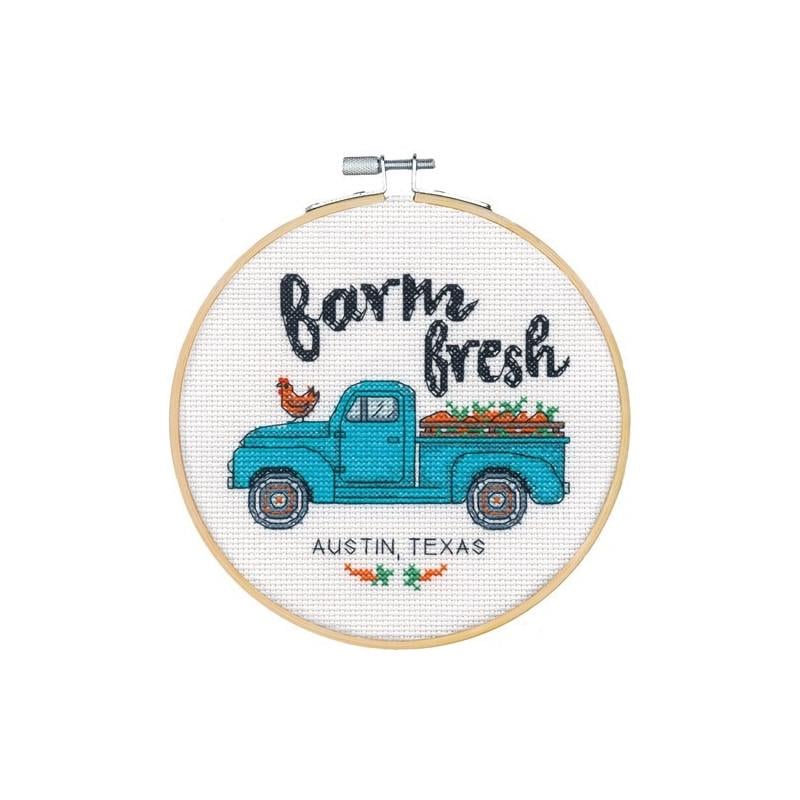 Набор для вышивания крестиком DIMENSIONS 72-75819 Farm Fresh (41896)