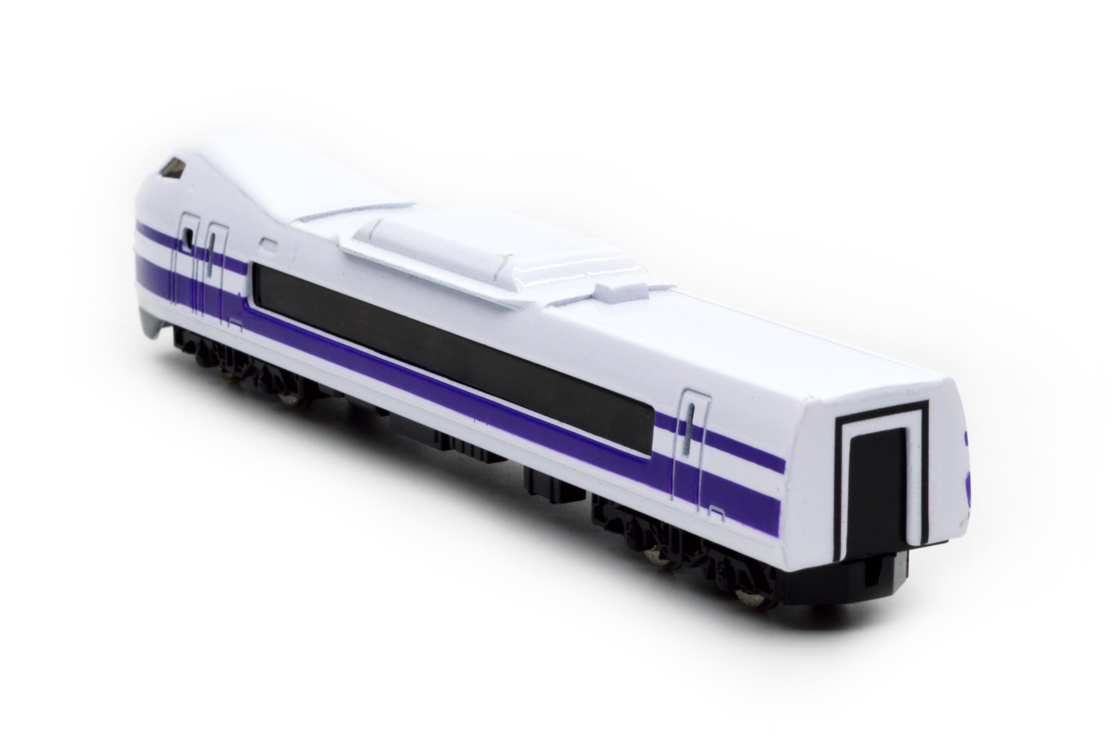 Модель металлическая поезд 16 см масштаб 1:150 - фото 5