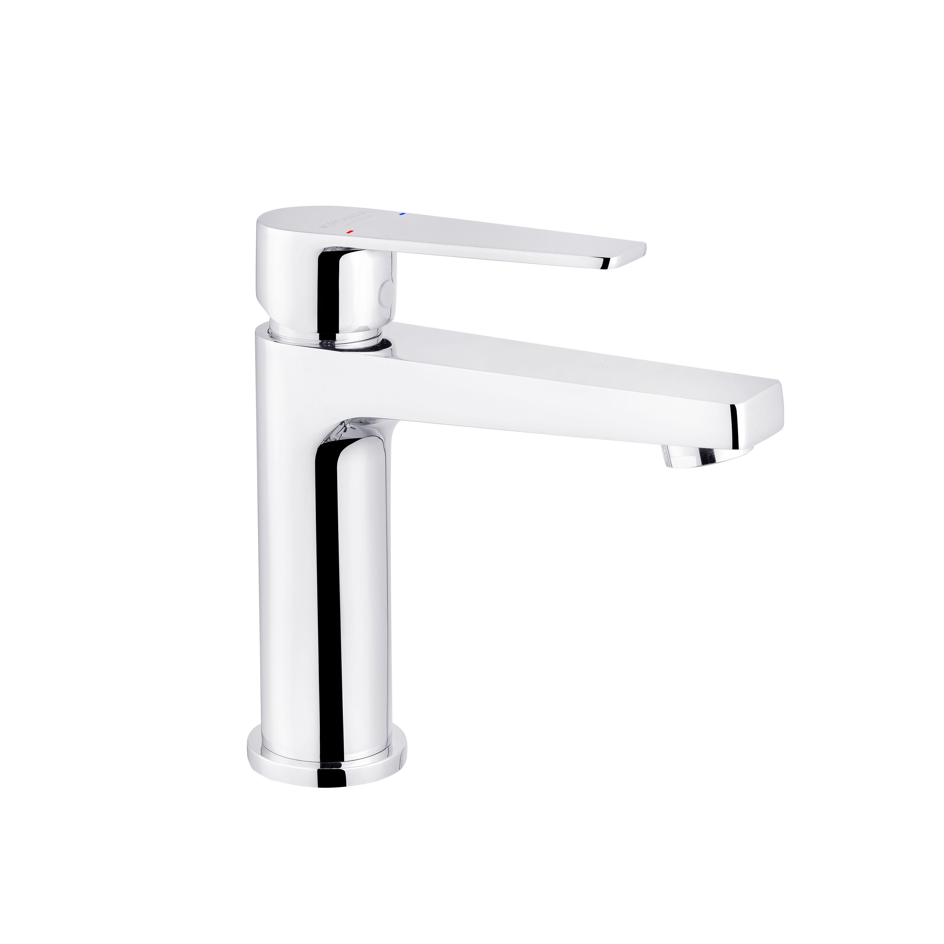 Смеситель для умывальника KRONER Eifel CV023603 однорычажный Хром (135765)