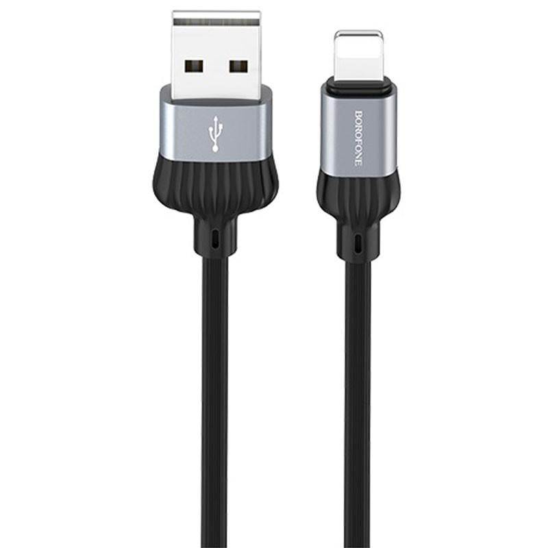 Дата кабель Borofone BX28 Dignity USB to Lightning 1 м Black