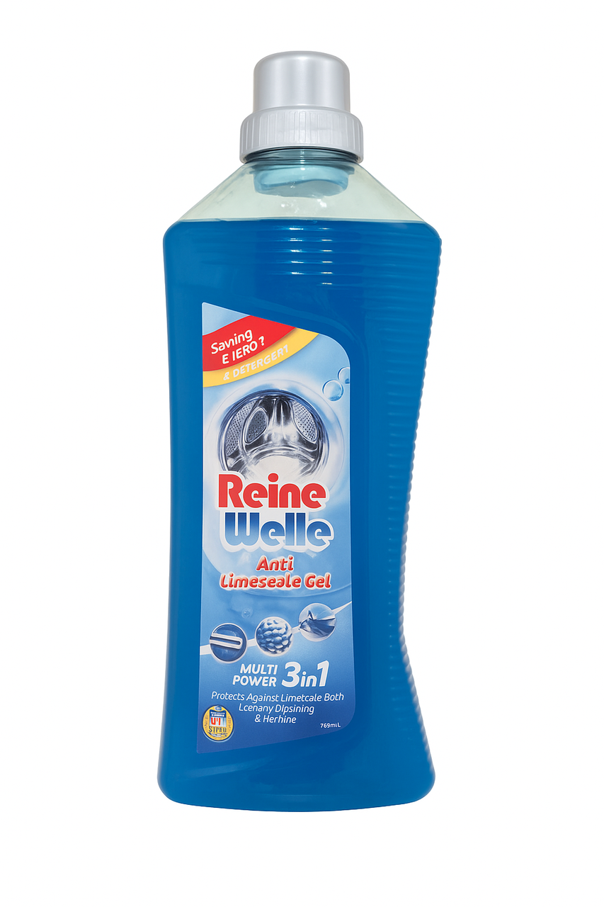 Гель от накипи Welle Reine 3в1 для стиральных и посудомоечных машин 1 л