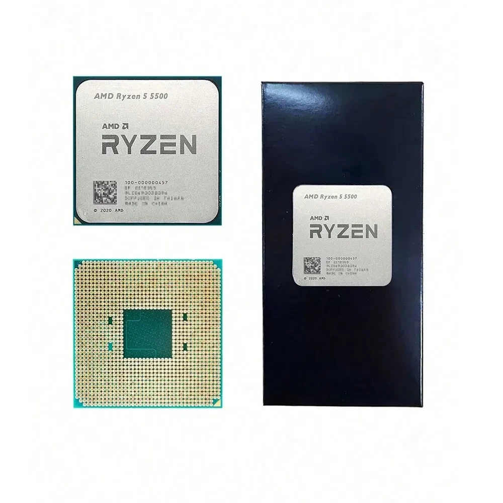 Процессор CPU AMD Ryzen 5 5500 3.6/4.2GHz (Socket-AM4 Tray) - фото 5