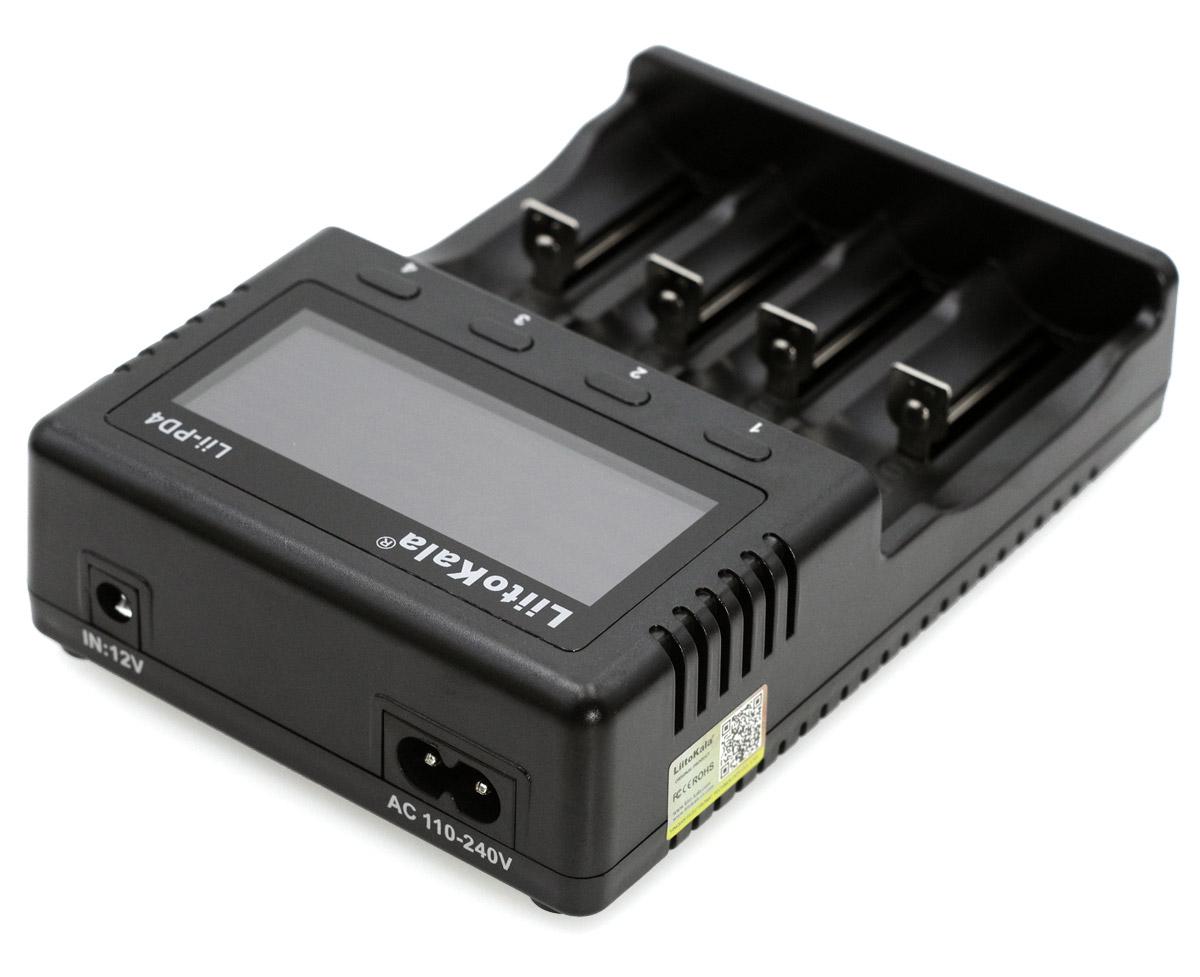 Зарядний пристрій LiitoKala Lii-PD4 4 канали Ni-Mh/Li-ion/LiFePo4 LCD 220/12V (25994107)