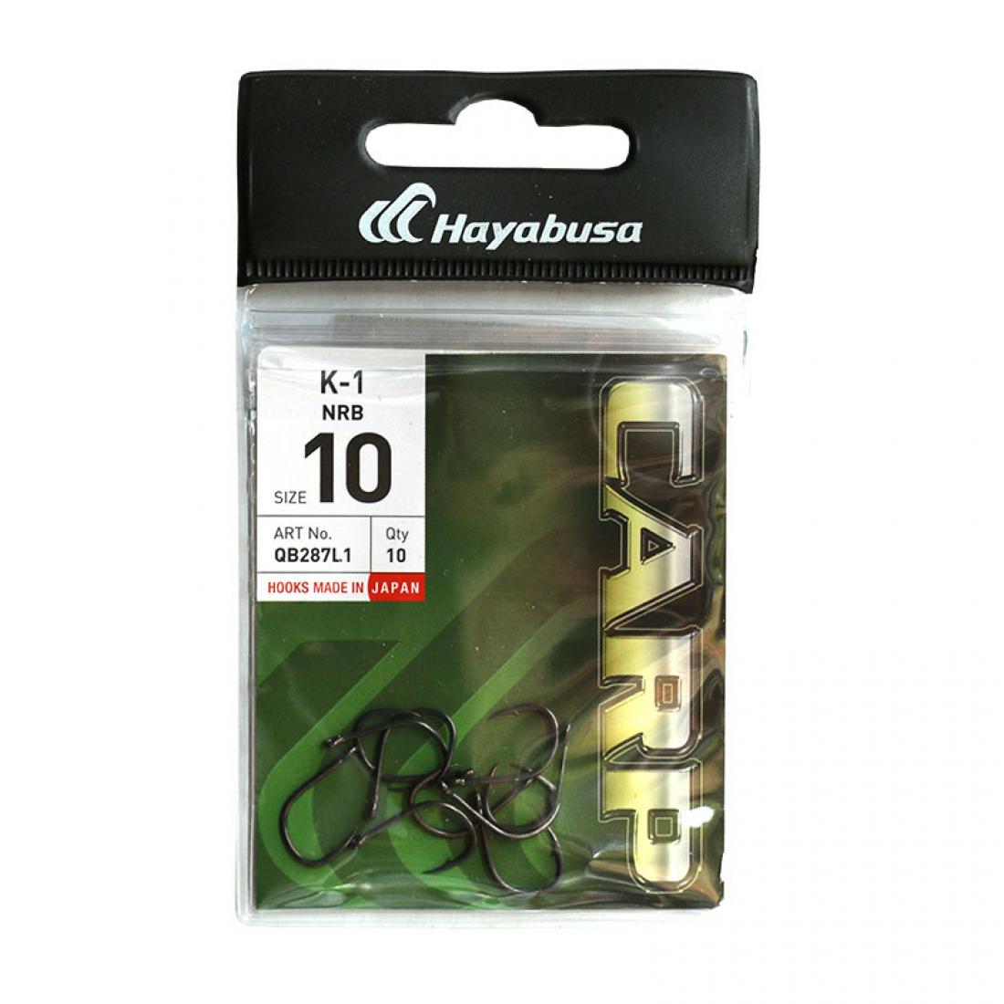 Крючок Hayabusa K-1 NRB №10 10 шт. (3KB5037) - фото 1 Крючок Hayabusa K-1 NRB №10 10 шт. (3KB5037) - фото 1