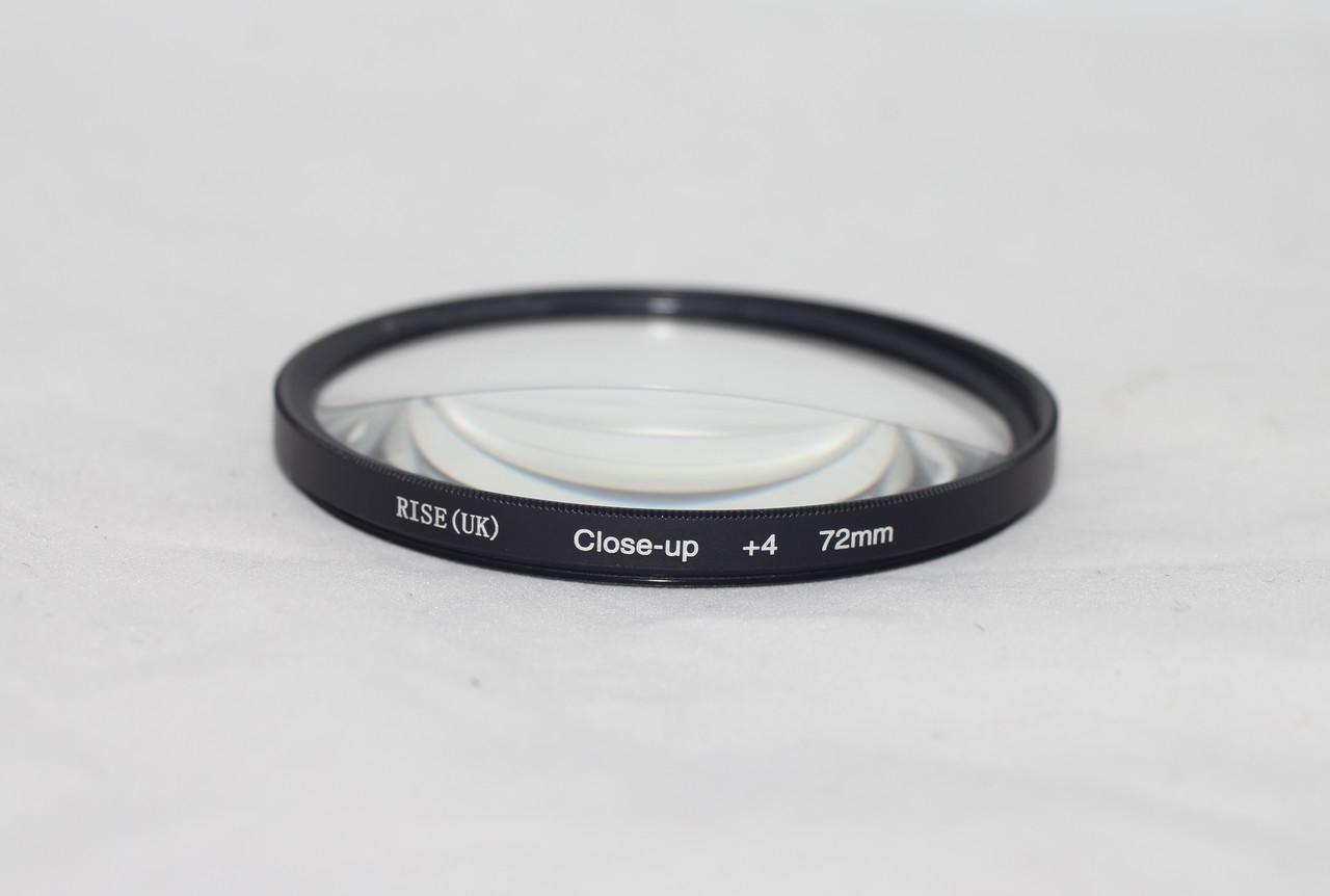 Светофильтр макролинза Close UP +4 Rise UK D 72 мм (341596977)