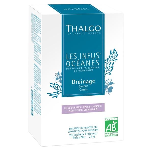 Жиросжигатель для похудения Thalgo Les infus'oceanes Drainage 20 саше 1,2 г (24034922)