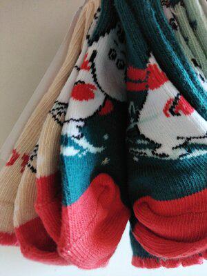 Комплект шкарпеток для дівчинки Moomin р. 23-26 3 шт.