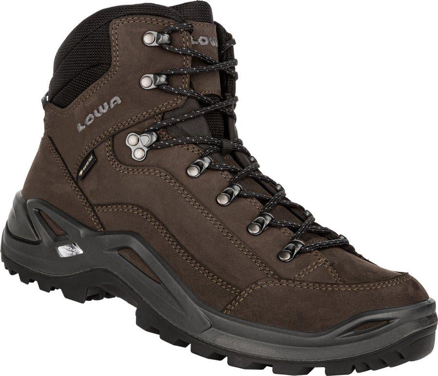 Черевики трекінгові Lowa Renegad GTX MID р. 45 Темно-коричневий/Чорний (UFA76B7E83755.AF8)