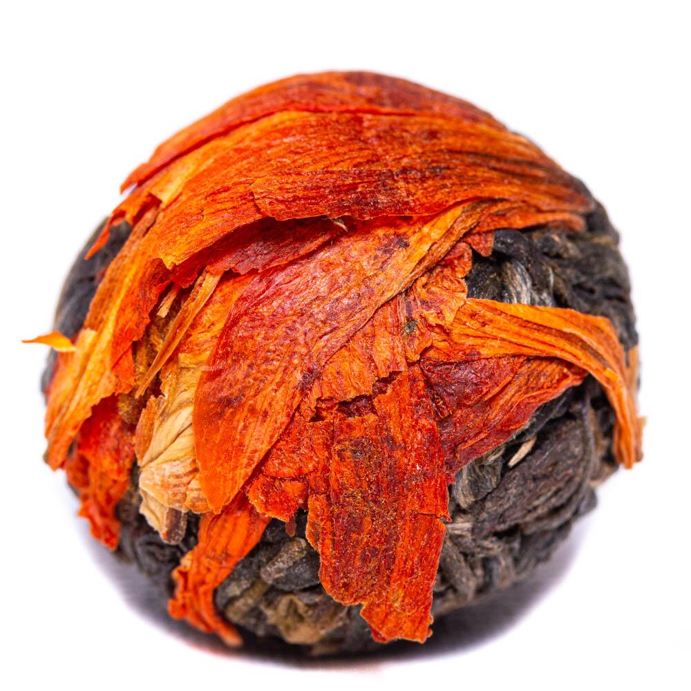 Чай Шен Пу Эр Драконье яйцо с лилией 2016 г.