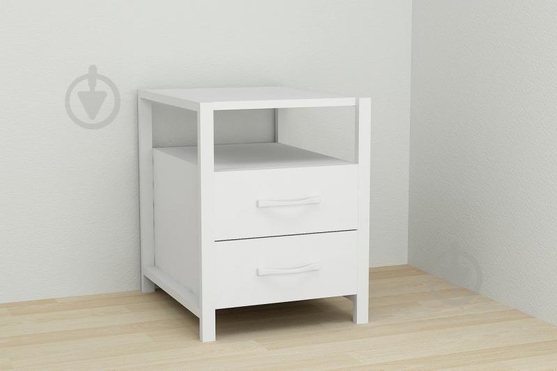 Тумба Ferrum-decor Вивьен 2/2 50x41x40 см Белый (XK00115)
