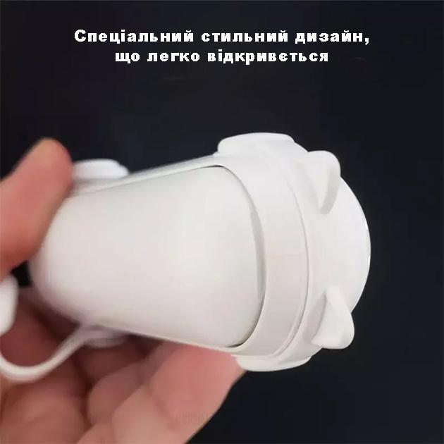 Вентилятор-фонарик ручной USB аккумуляторный портативный 3в1 мини 2000 mAh Белый - фото 12
