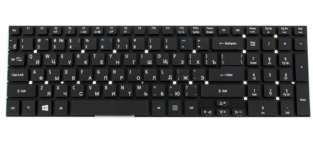 Клавиатура для ноутбука Acer Aspire V7-710G матовая (KB.I170A.402)