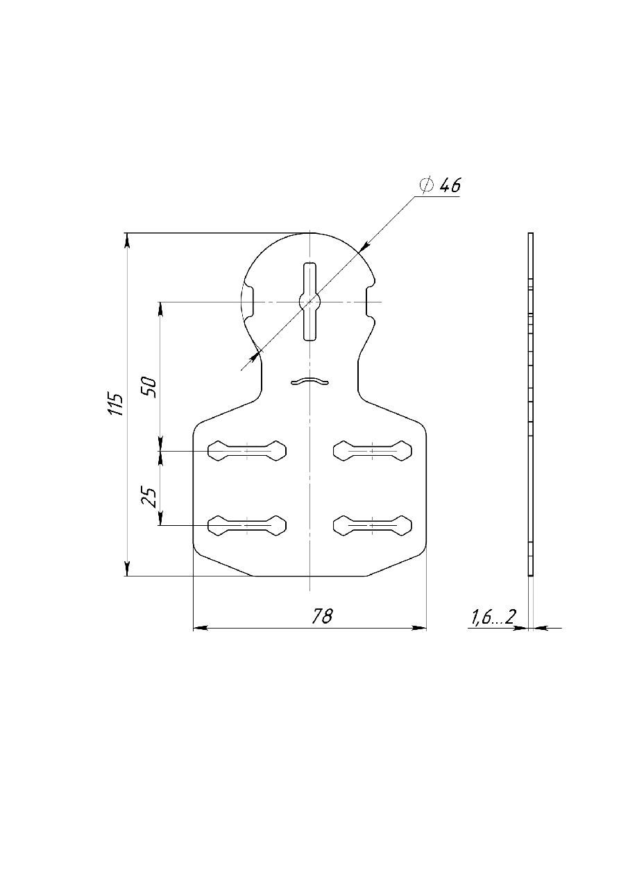 ПВХ кріплення Borika FASTen Pm218 MOLLE для кріплення сумок під замок Fs218 Чорний (01.20.010.01.01) - фото 2