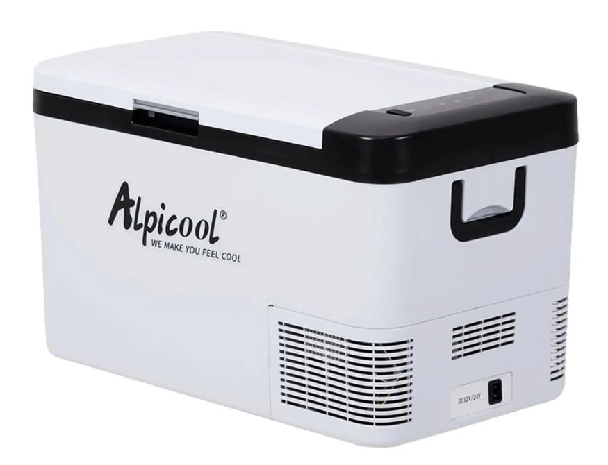 Автохолодильник компресорний Alpicool K25 26 л з морозильною камерою до -20°C 12/24/220 В (34764381)