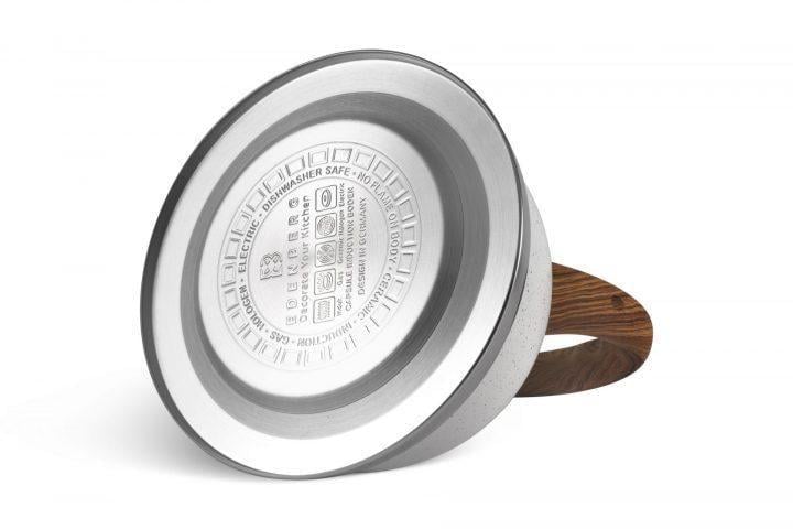 Чайник Edenberg 3 л из нержавеющей стали со свистком Белый (EB-8852) - фото 2 Чайник Edenberg 3 л из нержавеющей стали со свистком Белый (EB-8852) - фото 2