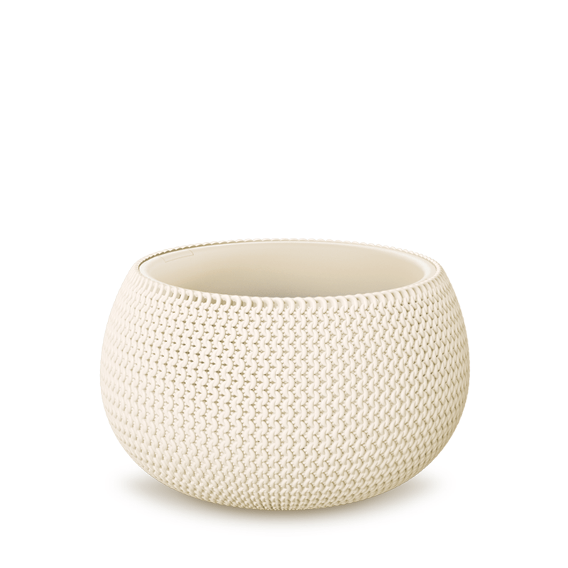 Горщик для квітів Prosperplast Splofy Bowl 37 см Кремовий (DKSP370-CY728) - фото 1 Горщик для квітів Prosperplast Splofy Bowl 37 см Кремовий (DKSP370-CY728) - фото 1