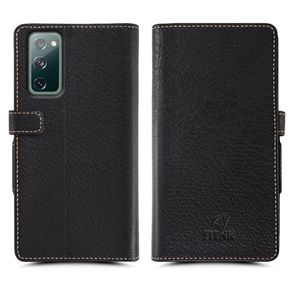 Чехол книжка Stenk Wallet для Samsung Galaxy S20 FE Черный (69162)
