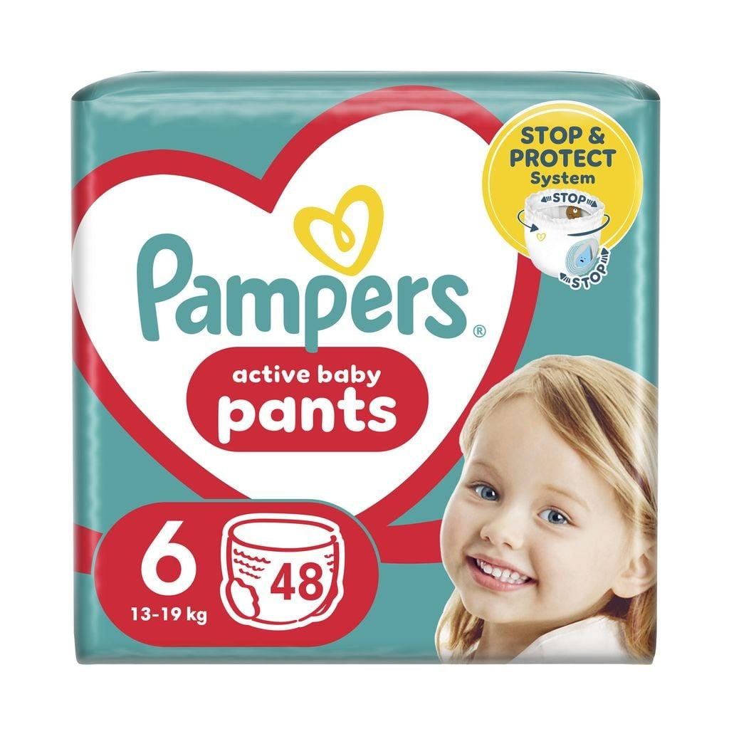 Подгузники-трусики детские Pampers Active Baby Pants р. 6 13-19 кг 48 шт. (3339348)