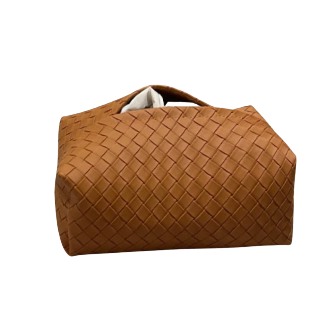 Серветниця SoftTouch з екошкіри Коричневий (31643781)