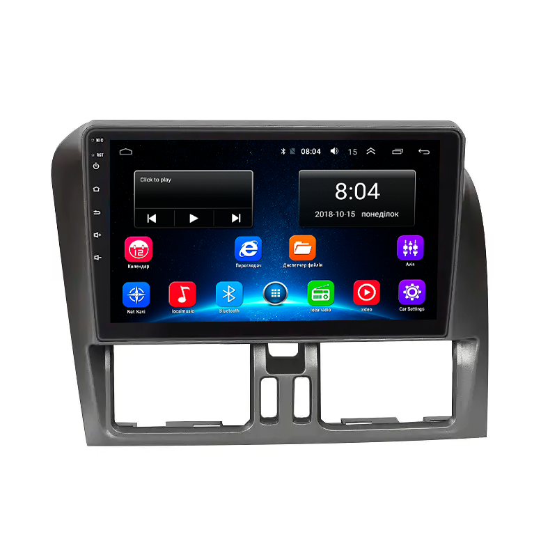 Магнитола штатная Lesko 9" для Volvo XC60 I 2008-2013 2/32Gb Wi-Fi GPS Base