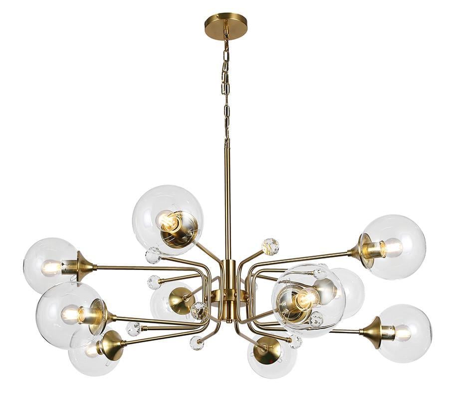 Люстра 752L7735-10 BRZ+CL (2422747152)