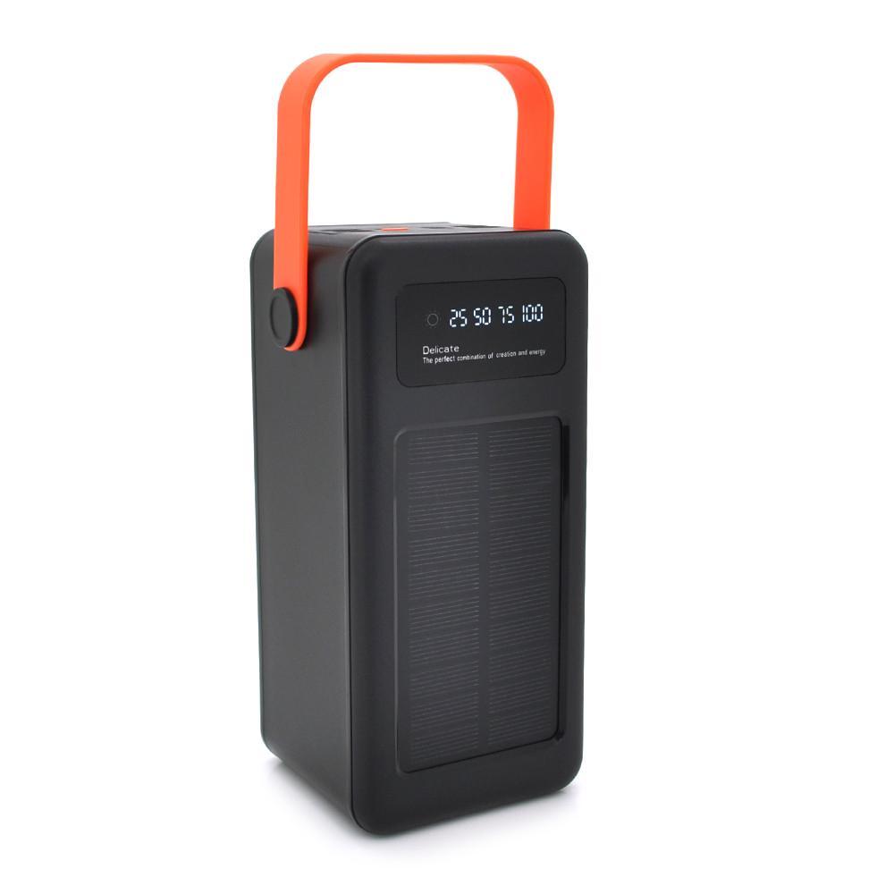 Повербанк 80000 mAh Solar YM-639 5V/2,1A Black (DR012276)