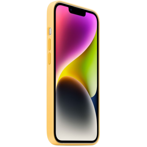 Чохол Apple MagSafe Silicone Case для iPhone 14 Sunglow (11870999) - фото 2 Чохол Apple MagSafe Silicone Case для iPhone 14 Sunglow (11870999) - фото 2