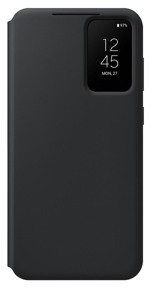 Чехол-книжка оригинальный S-View Clear View Cover EF-ZS911CBEGRU official для Samsung Galaxy S23 (6.1") Черный