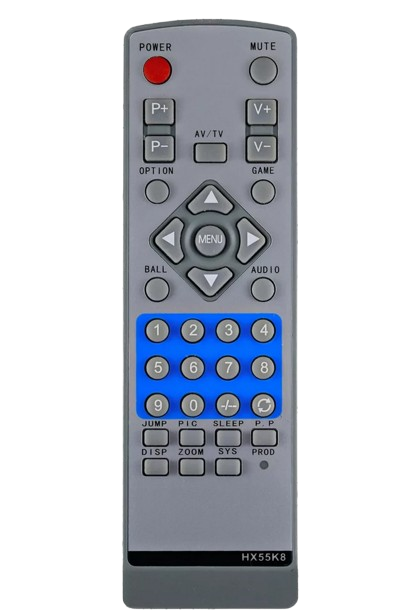 Пульт для телевизора China Tv корпус Bravis HX55K8 (2112764703)
