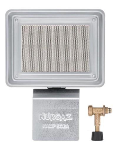 Газовый комплекс Nurgaz Kamp Soba 1500 Вт NG 309 до 20 кв/м с баллоном на 8 л (27449741) - фото 7