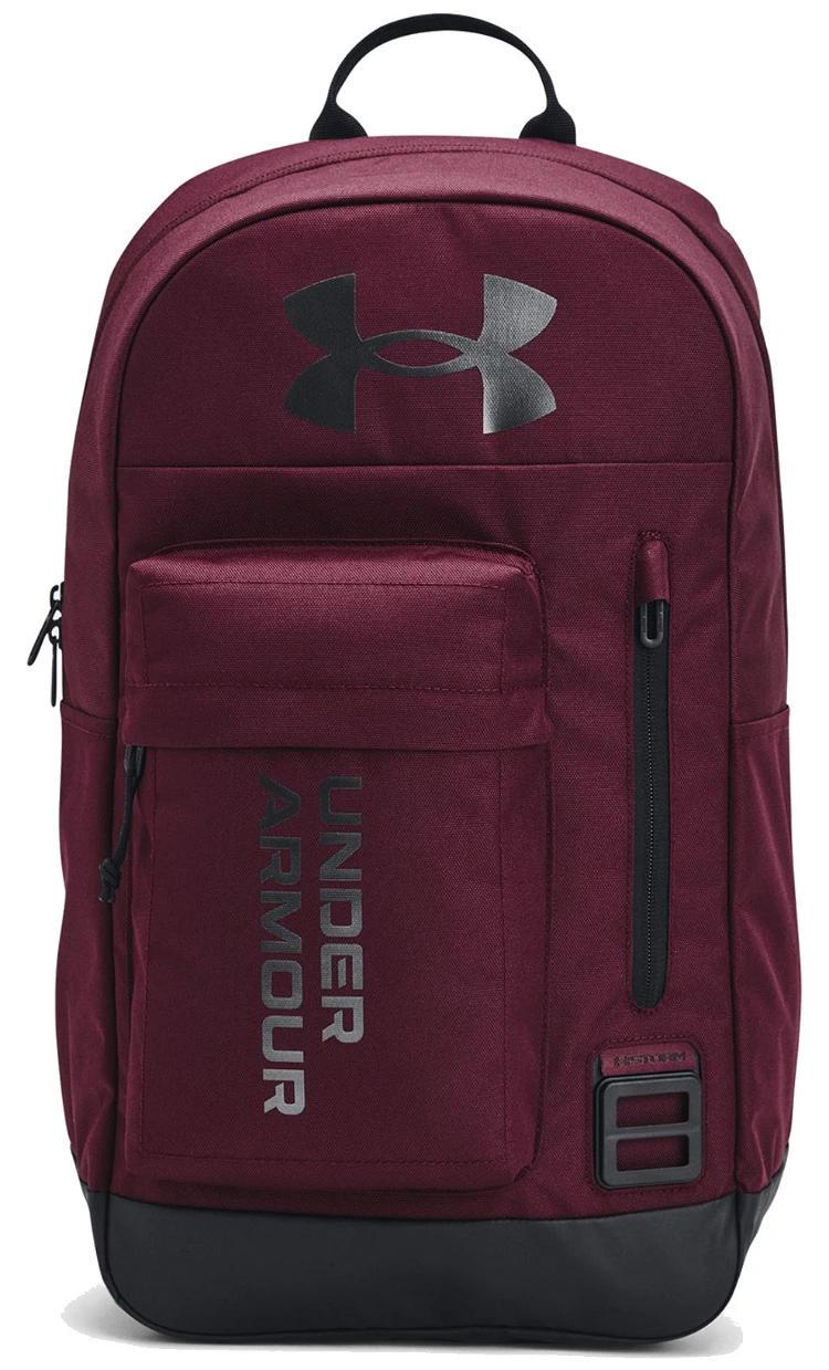 Рюкзак UA Halftime Backpack 22 л 30,5x46x15 см Бордовий (1362365-601)