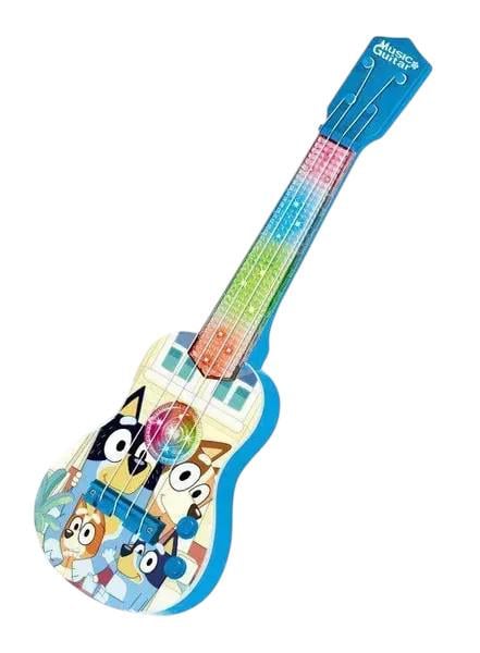 Гітара іграшкова 908-6 з підсвічуванням/музикою та піснями 4 струни на батарейках (29679264) Гітара іграшкова 908-6 з підсвічуванням/музикою та піснями 4 струни на батарейках (29679264)