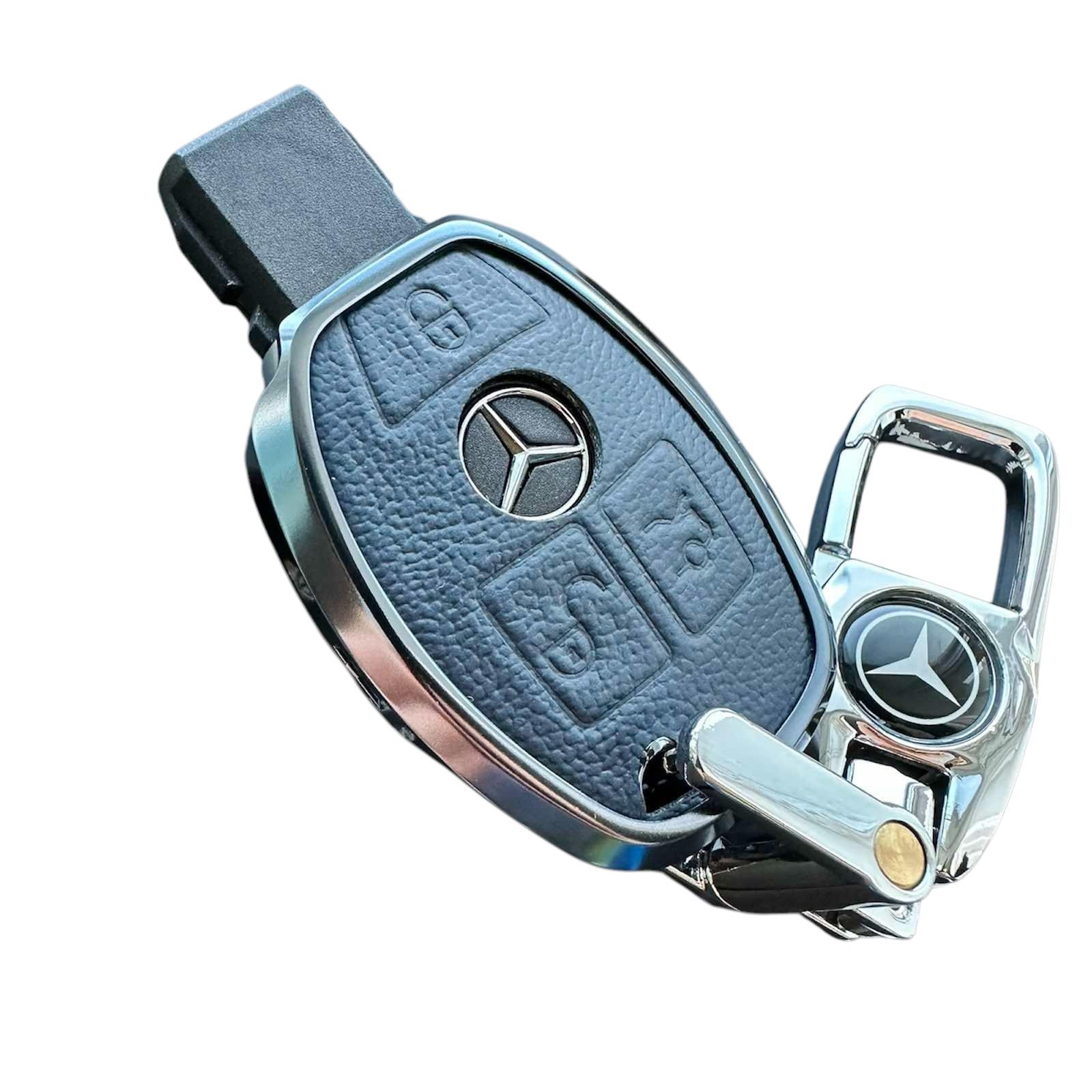 Чехол для ключа алюминиевый Mercedes (mr2albl) Чехол для ключа алюминиевый Mercedes (mr2albl)