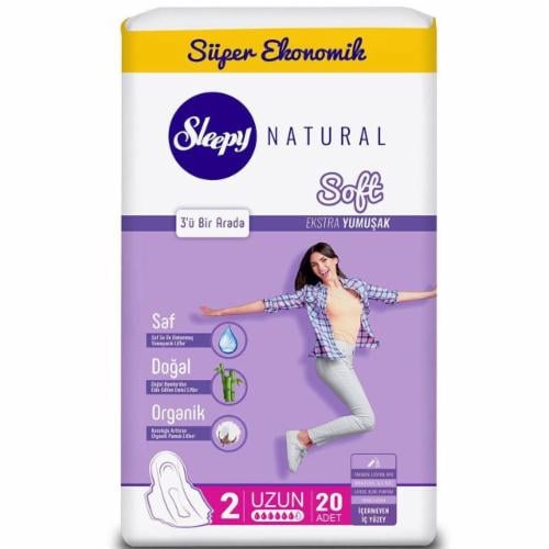 Прокладки гігієнічі Sleepy Soft Long 2 20 шт. (33858214)