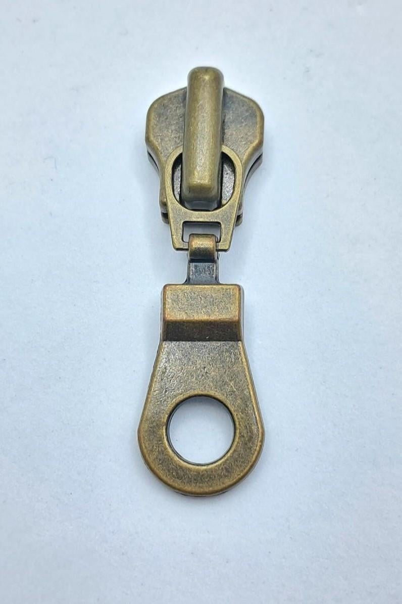 Бегунок металлический YKK Тип 8 Антик (DAMSL)