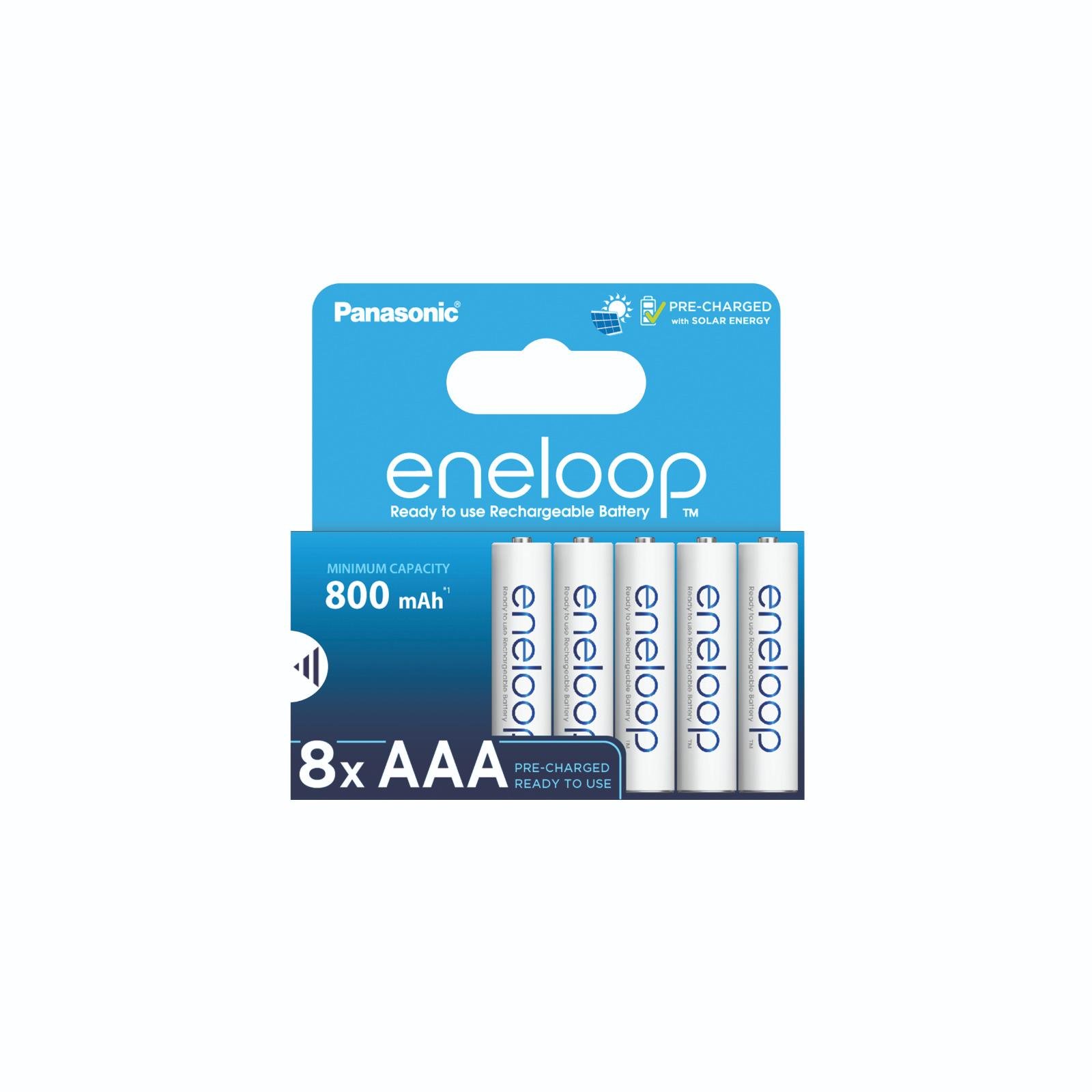 Аккумулятор Panasonic Eneloop BK-4MCDE/8HH AAA/HR03 800 mAh LSD Ni-MH Eco Blister 8 шт.