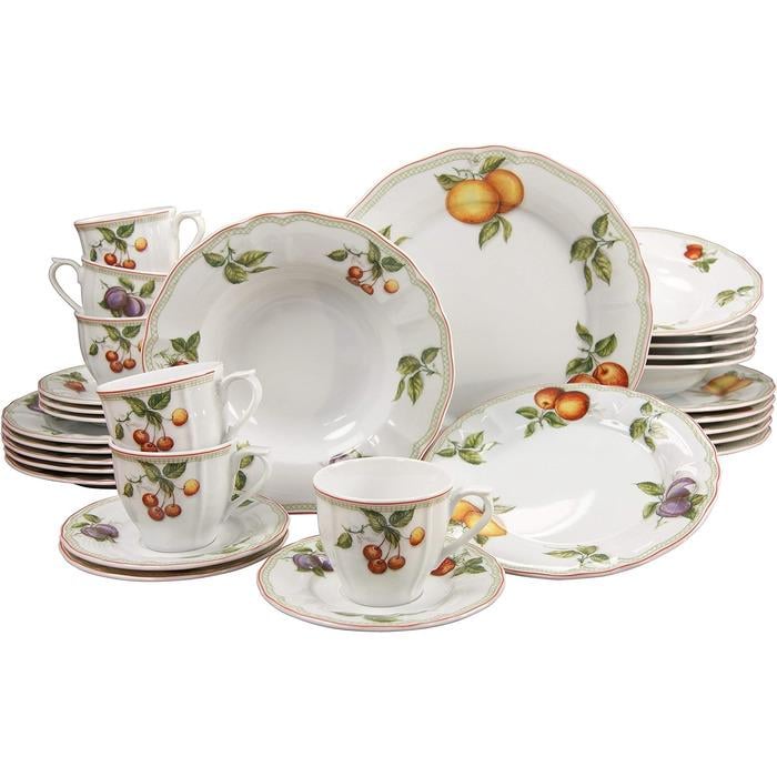 Столовий сервіз Creatable Flora Orchard на 6 персон 30 пр. (33494365)