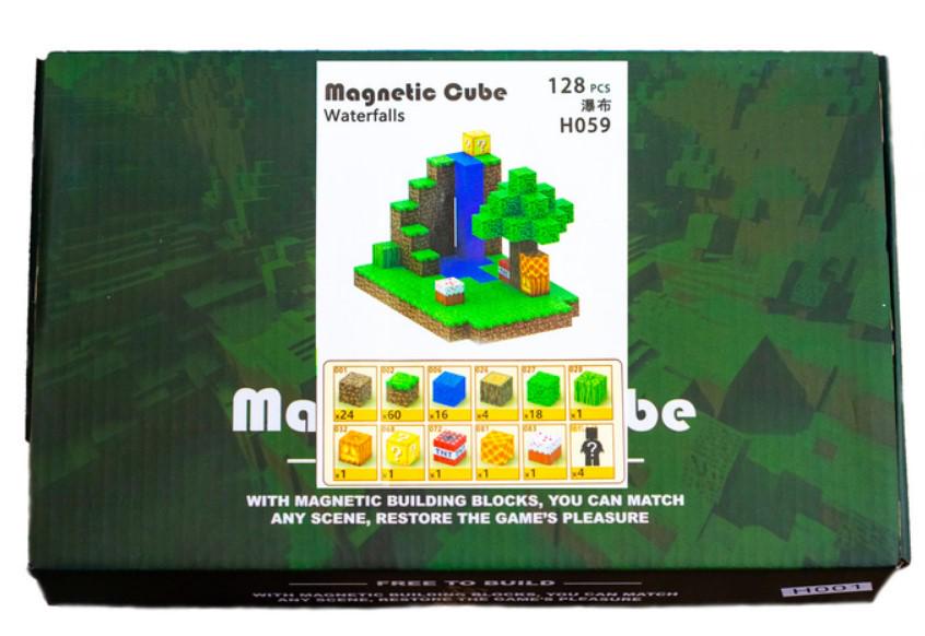 Конструктор Magnetic Cube Водопад в джунглях с магнитными элементами 128 шт. (2104618677) - фото 8 Конструктор Magnetic Cube Водопад в джунглях с магнитными элементами 128 шт. (2104618677) - фото 8