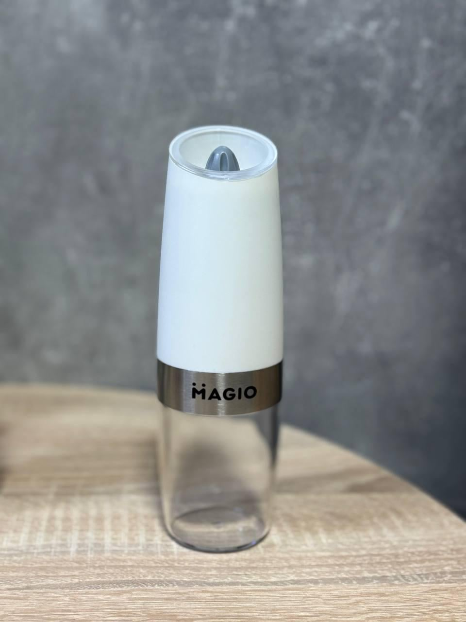 Измельчитель специй электрический Magio MG-212 гравитационный Белый (GR-06138)